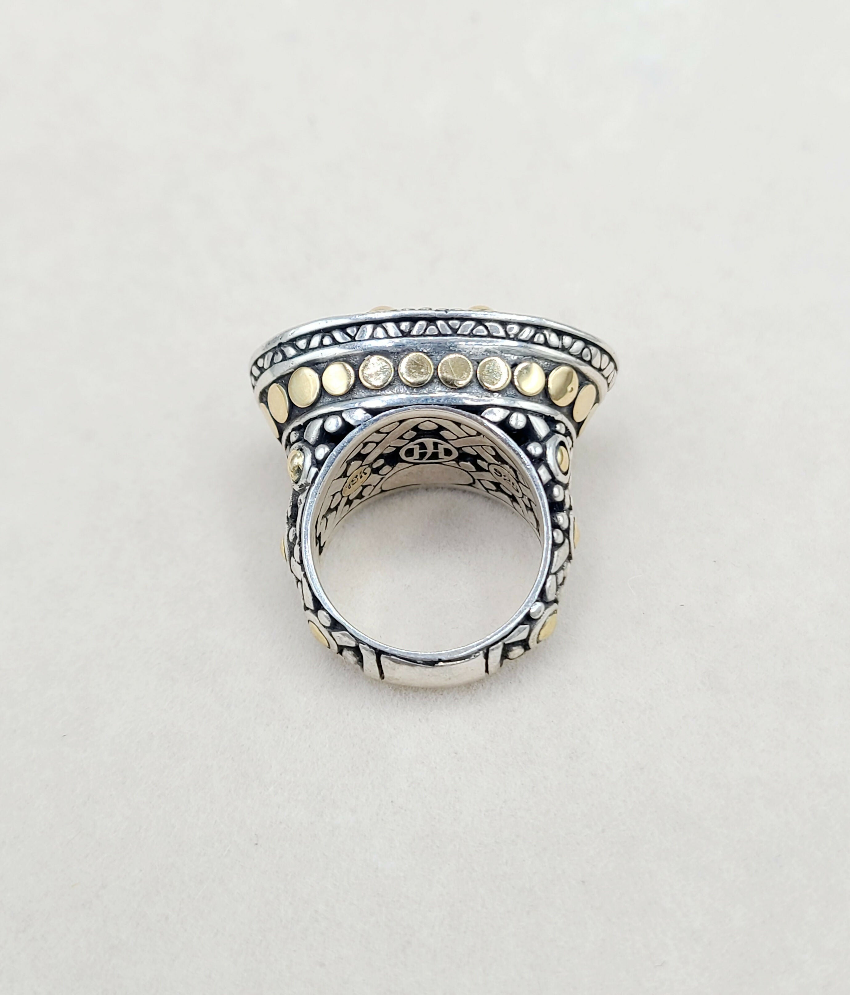 John Hardy Jaisalmer Dot Dome Ring With Gold、mySite、hinf8tx79