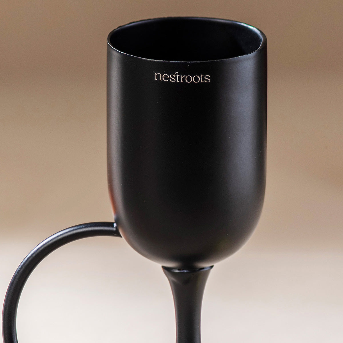 Stainless Steel Peg Measurer with Handle | Dual Side | Black | 30 & 60 ml、mySite、camillekostekn