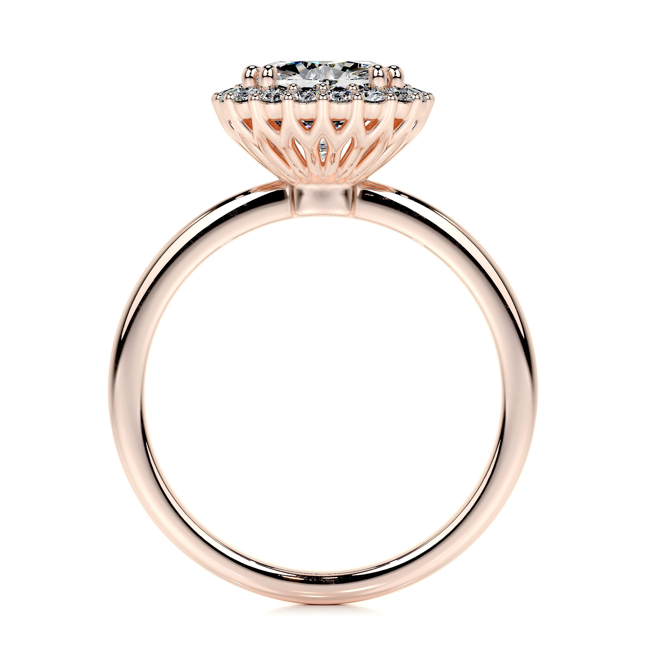 Bailey Lab Grown Diamond Ring -14K Rose Gold、mySite、hinf8tx79