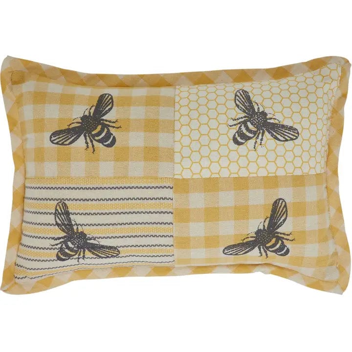 Rustic Bee Throw Pillows、mySite、g9winljtr