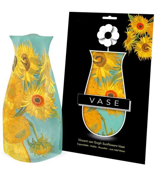  Van Gogh Sunflowers Expandable Vase、mySite、elrpsem3k
