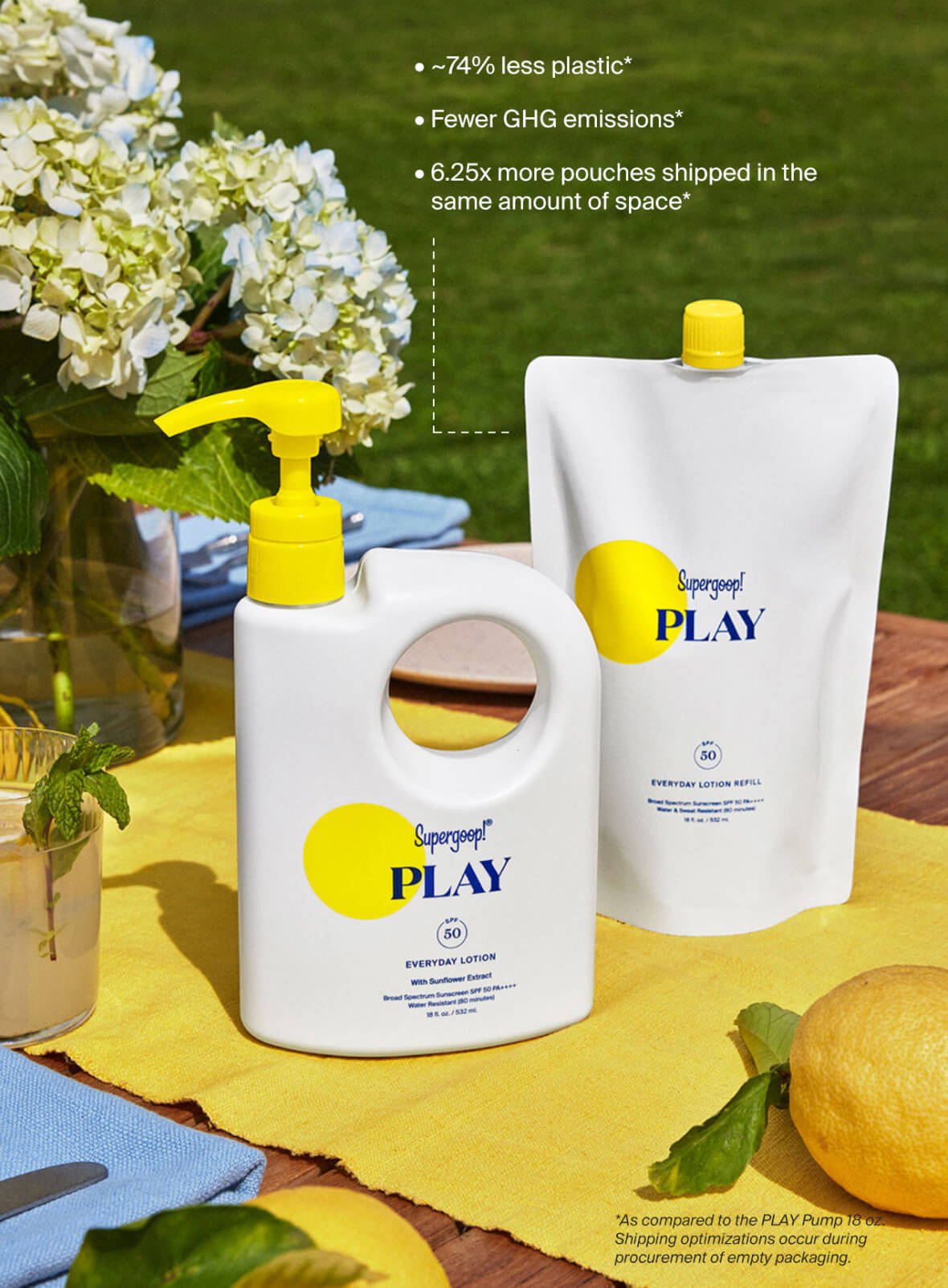  PLAY Everyday Lotion SPF 50 Pump Refill Pouch、mySite、ghnorth