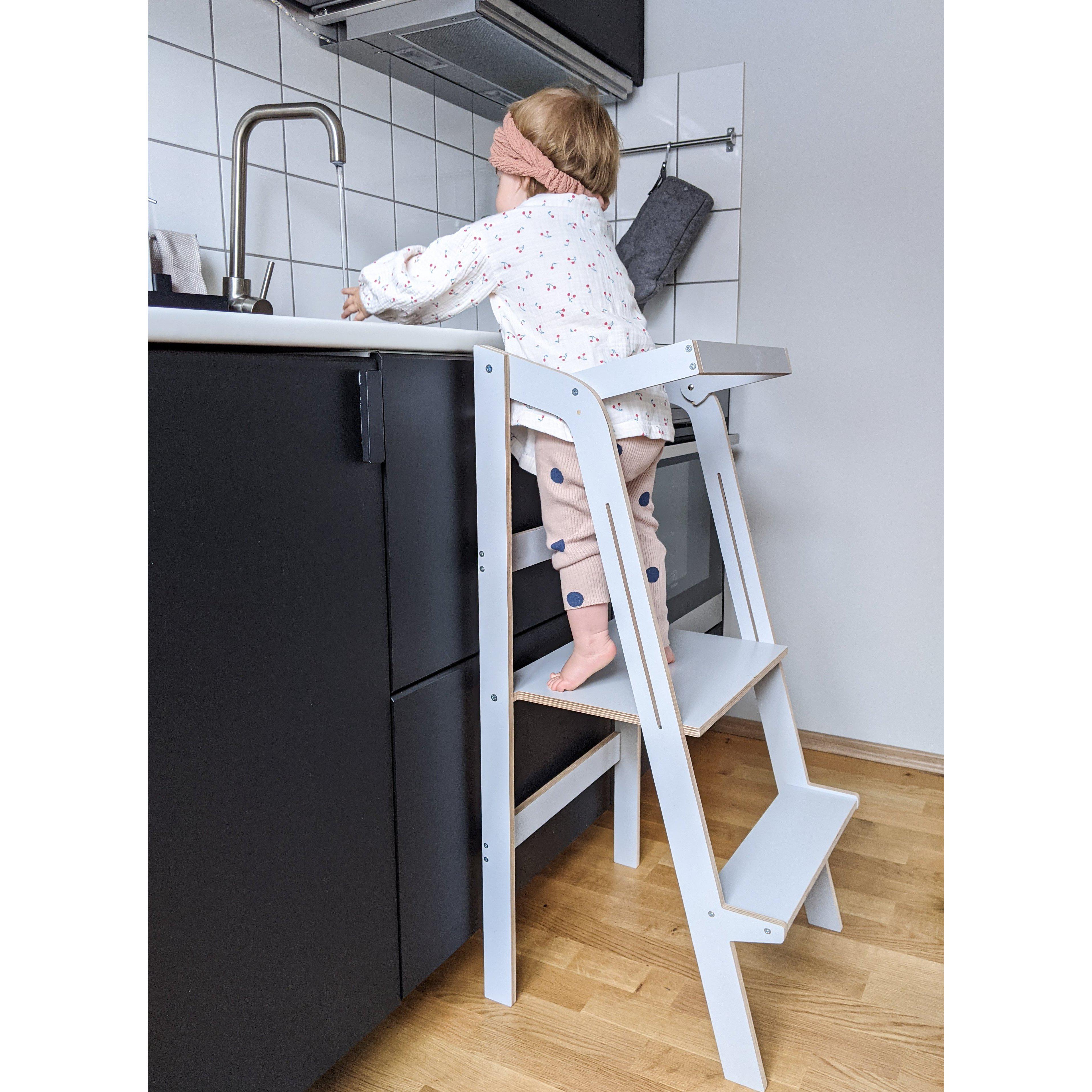 Wooden Foldable Learning Tower、mySite、gigharbornorthrealestate