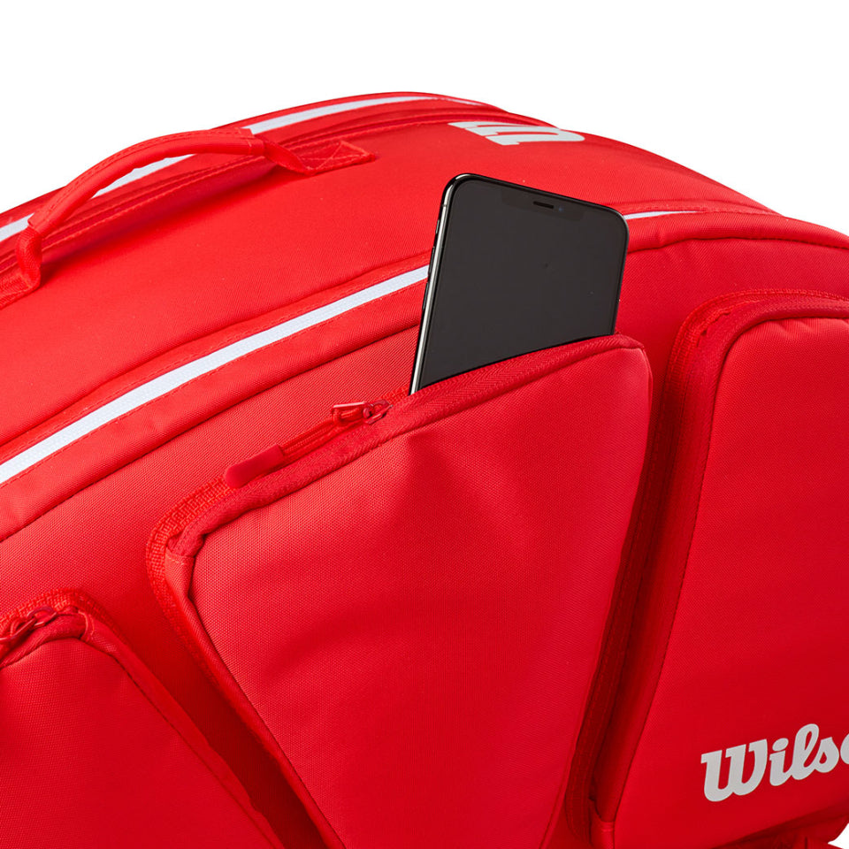 Wilson Super Tour Pickleball Bag (Red)