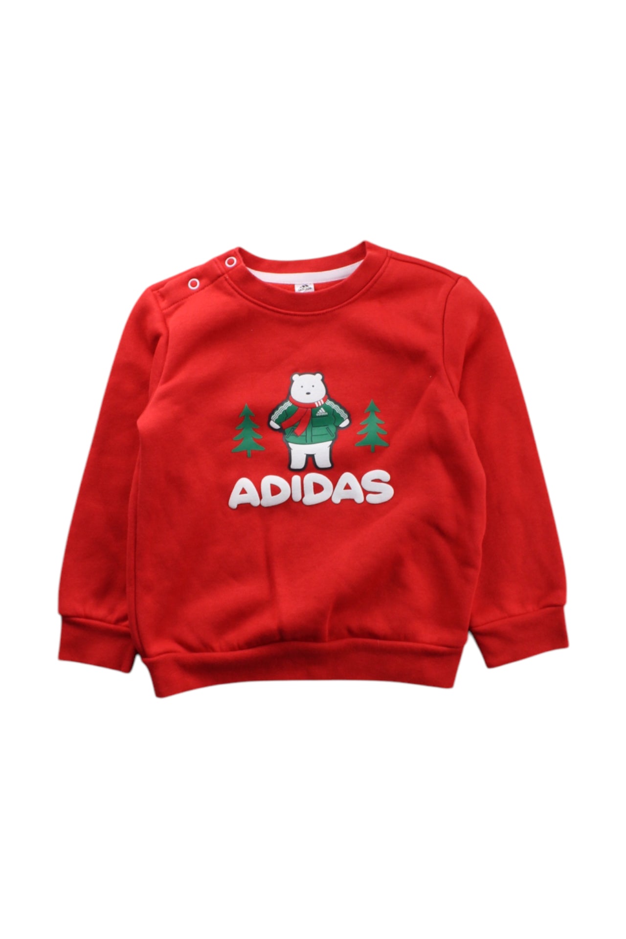 Adidas Bear Print Crewneck Sweatshirt 18-24M、mySite、g9winljtr