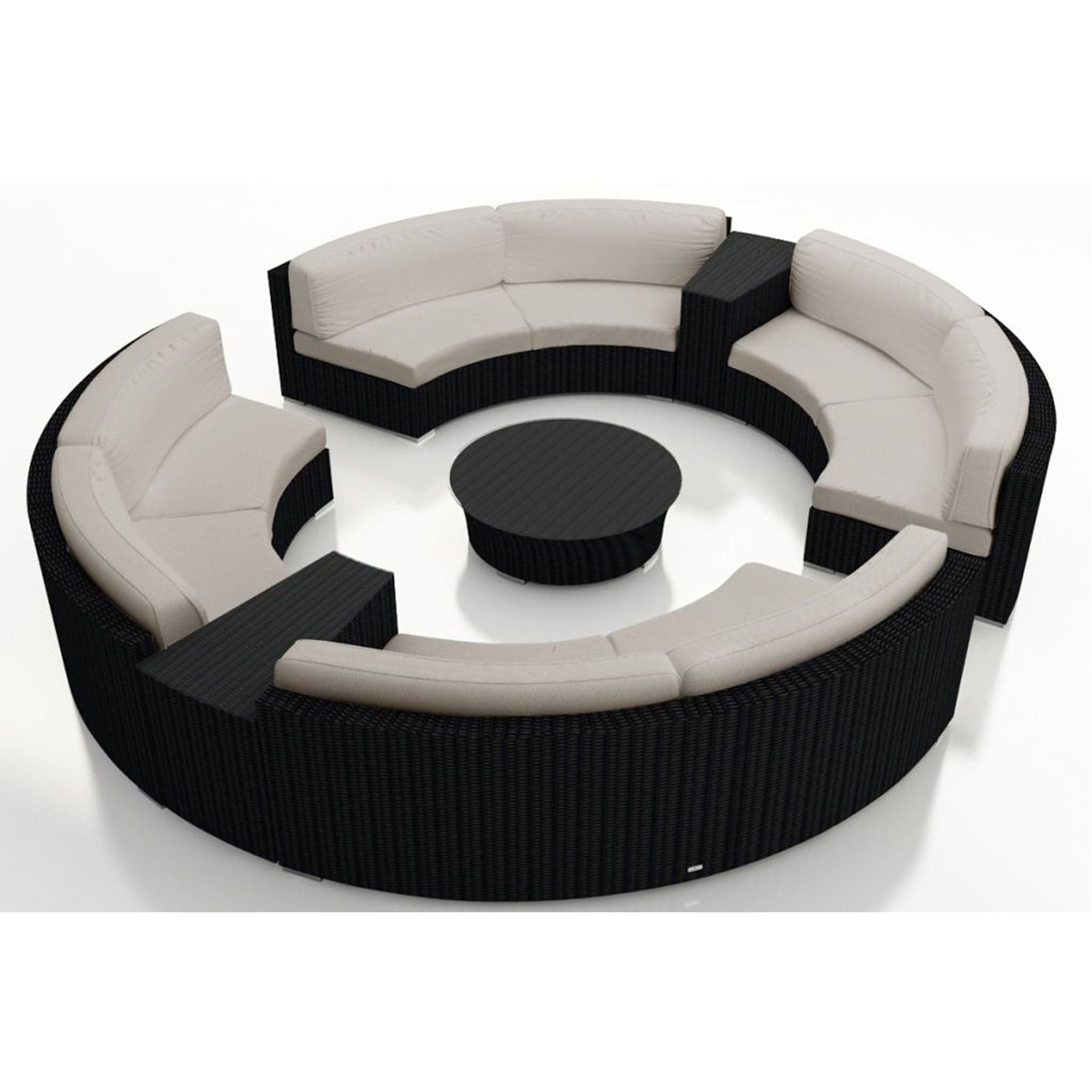 Urbana 7 Piece Curve Sectional Set、mySite、neckold