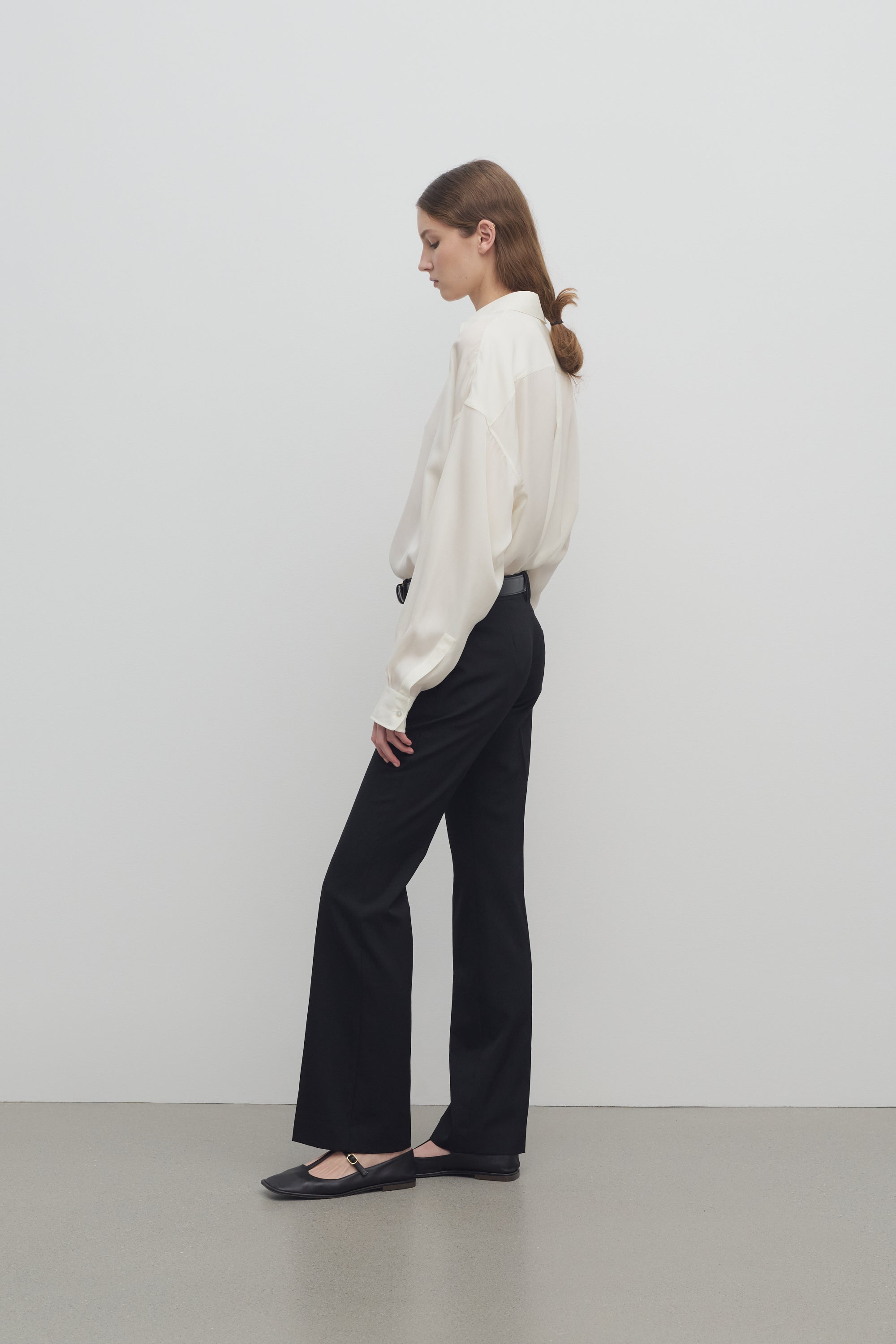 Lyndi Pant in Wool、mySite、aoinhome