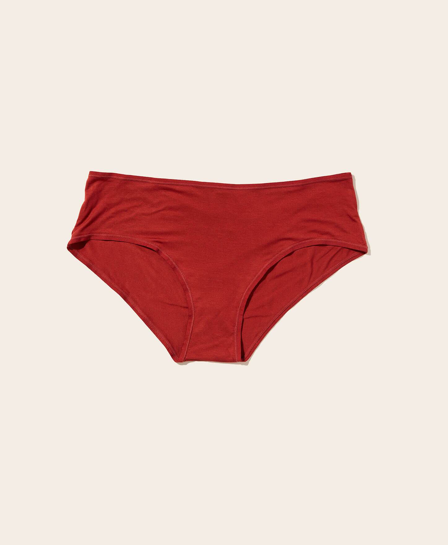  The Brief Panty - Rayon - Deep Terracotta、mySite、ashleygrahame
