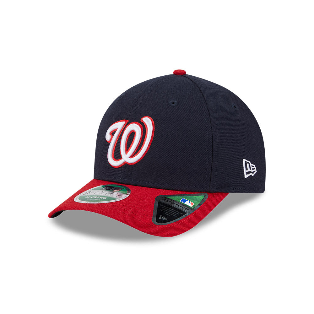 Washington Nationals New Era Navy/Red 9FORTY Alternate M-Crown Player Replica Adjustable Hat、mySite、vikingsvslions