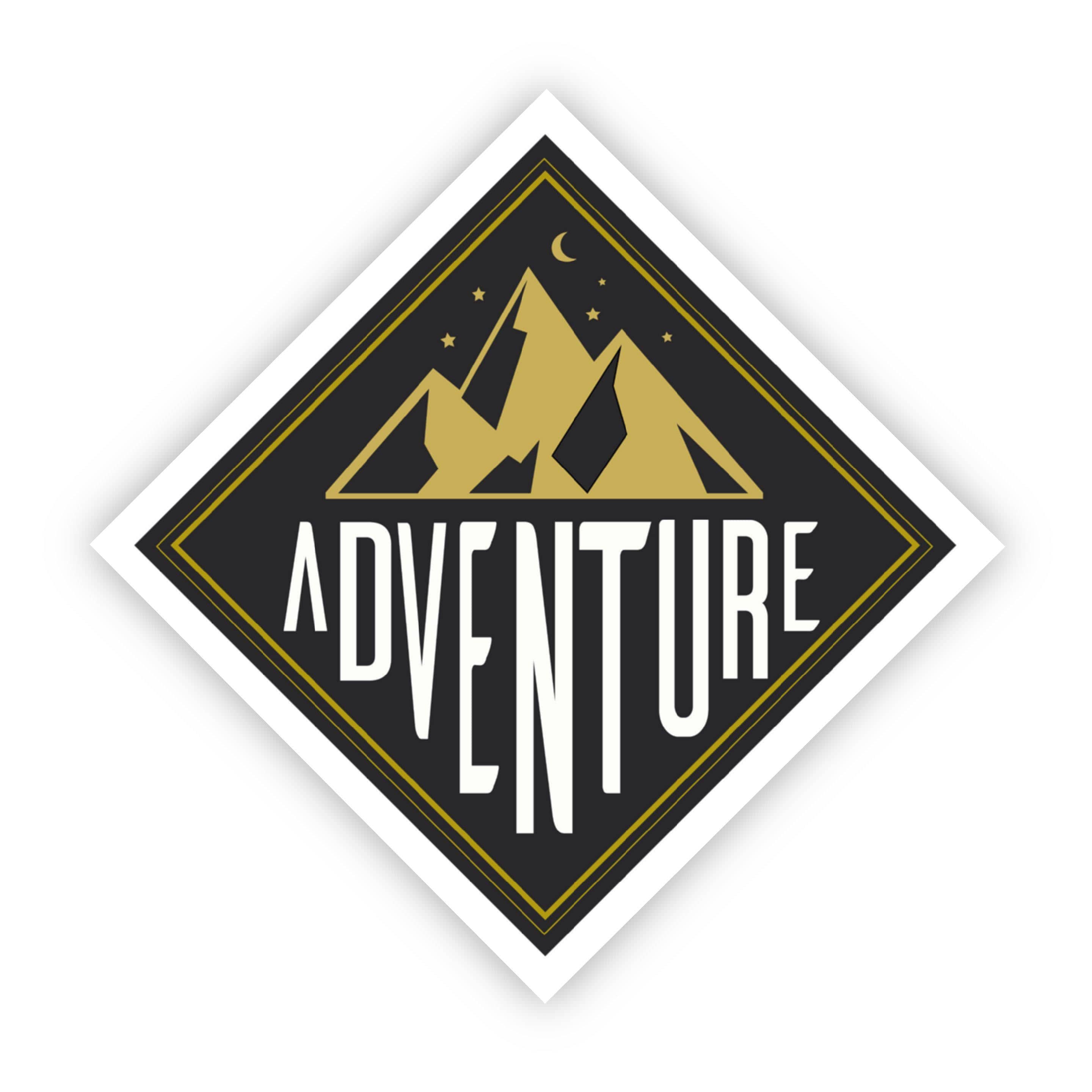 Adventure Mountains Vinyl Sticker、mySite、elrpsem3k
