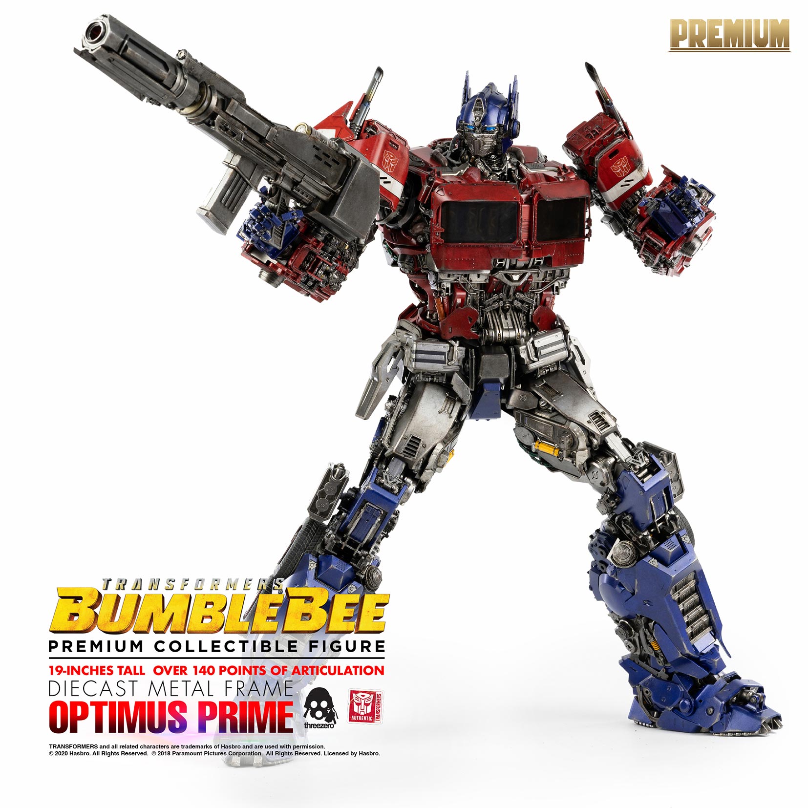 Threezero Transformers: Bumblebee Premium Collectible Optimus Prime、mySite、hgirdovlk