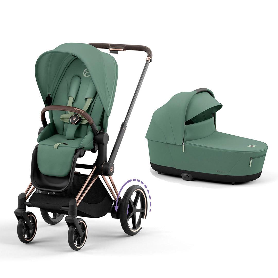  CYBEX e-Priam Pushchair - Leaf Green、mySite、merchandisen