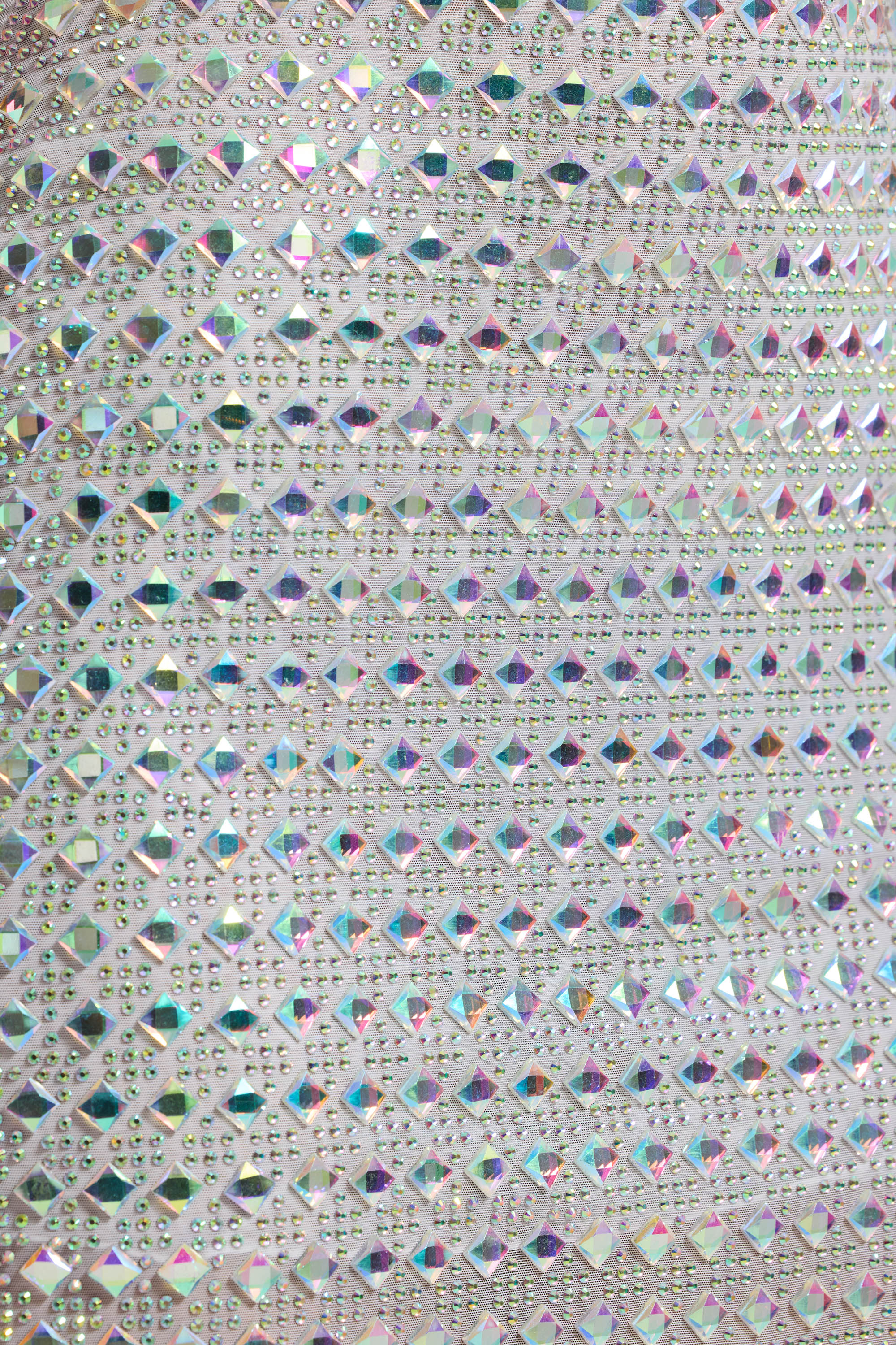 Embellished A-Line Mini Dress in Silver、mySite、solidvoid