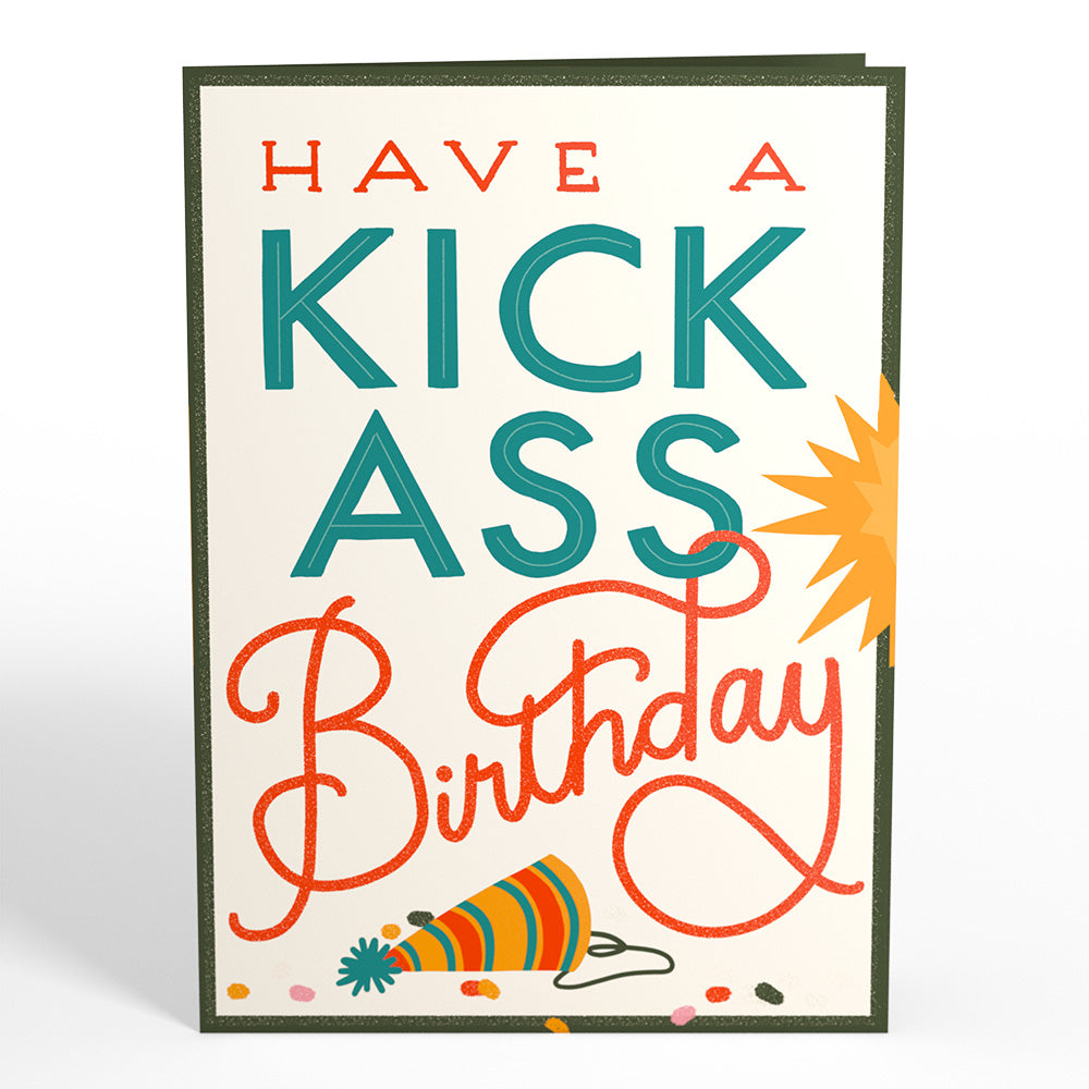 Kick Ass Birthday Pop-Up Card、mySite、solidvoid