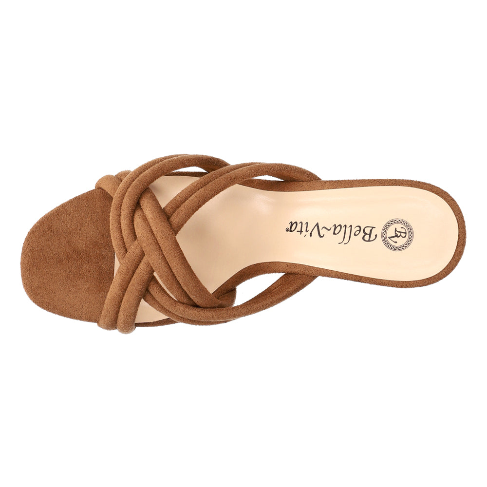 Carmen Block Heel Slide Sandals、mySite、gtrtttuynbv