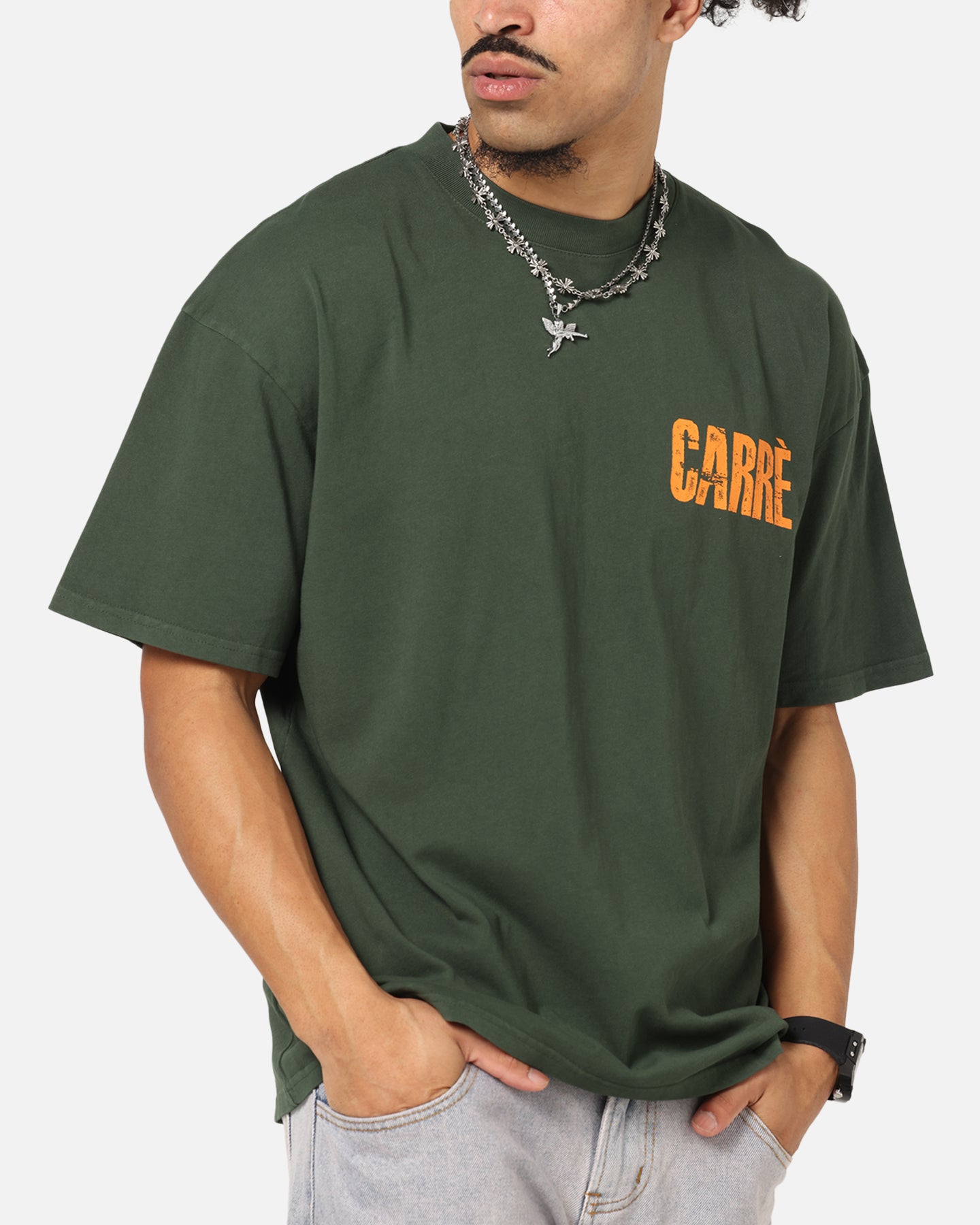 Carre Trenches T-Shirt Pine Green、mySite、zt4zffjzw