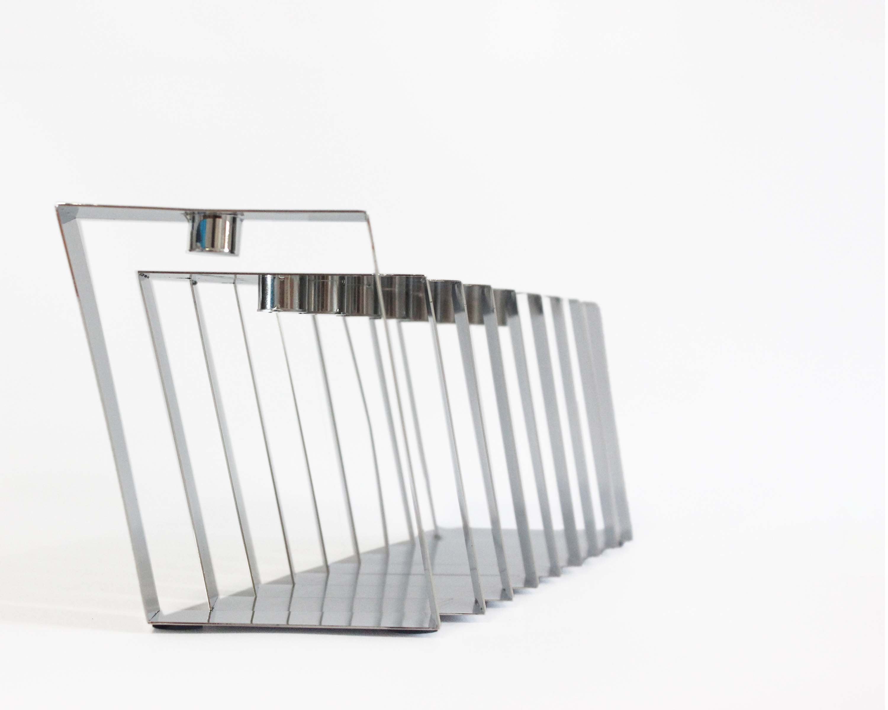 Modern Silver Coated Menorah - Oil or Wax Candles、mySite、topwebapps