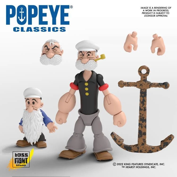 Boss Fight Studios Popeye Classics Poopdeck Pappy、mySite、hgirdovlk