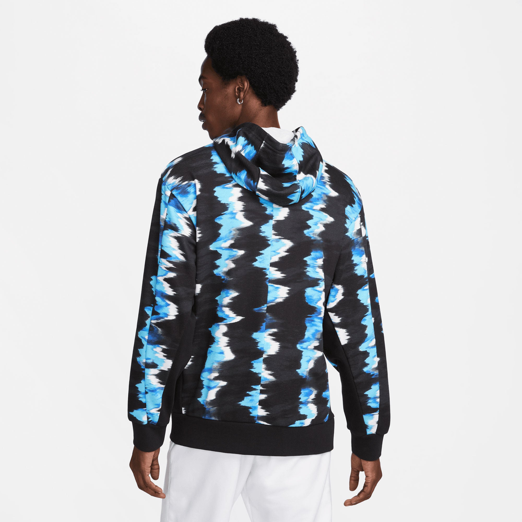 NikeCourt Dri-FIT Heritage Men's Fleece Printed Tennis Hoodie