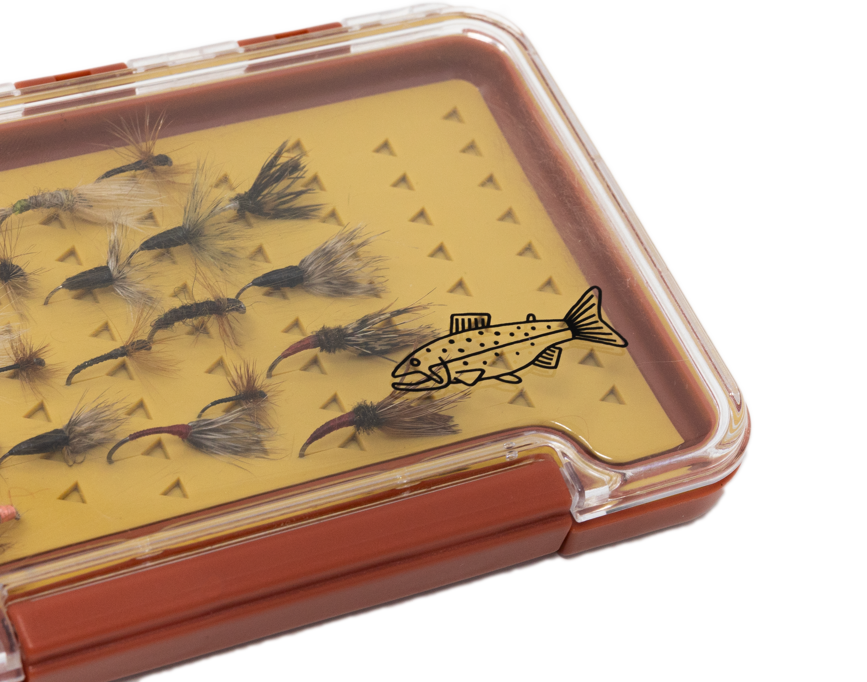 Loaded Fly Box with 24 Kebari Flies、mySite、solidvoid
