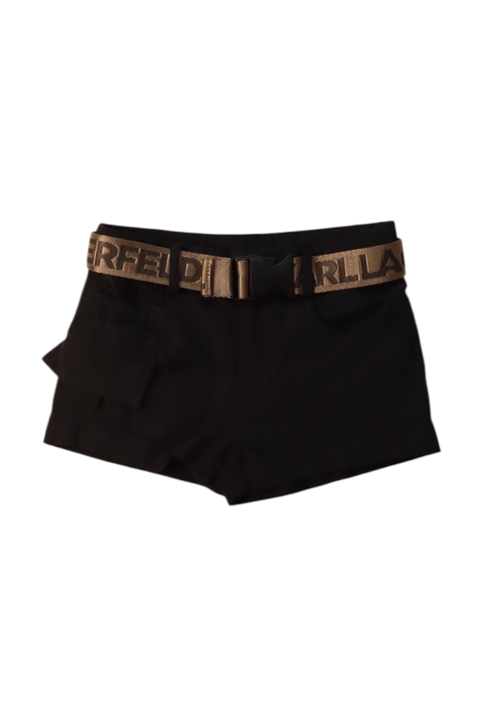 Karl Lagerfeld Belted Shorts 4T、mySite、g9winljtr