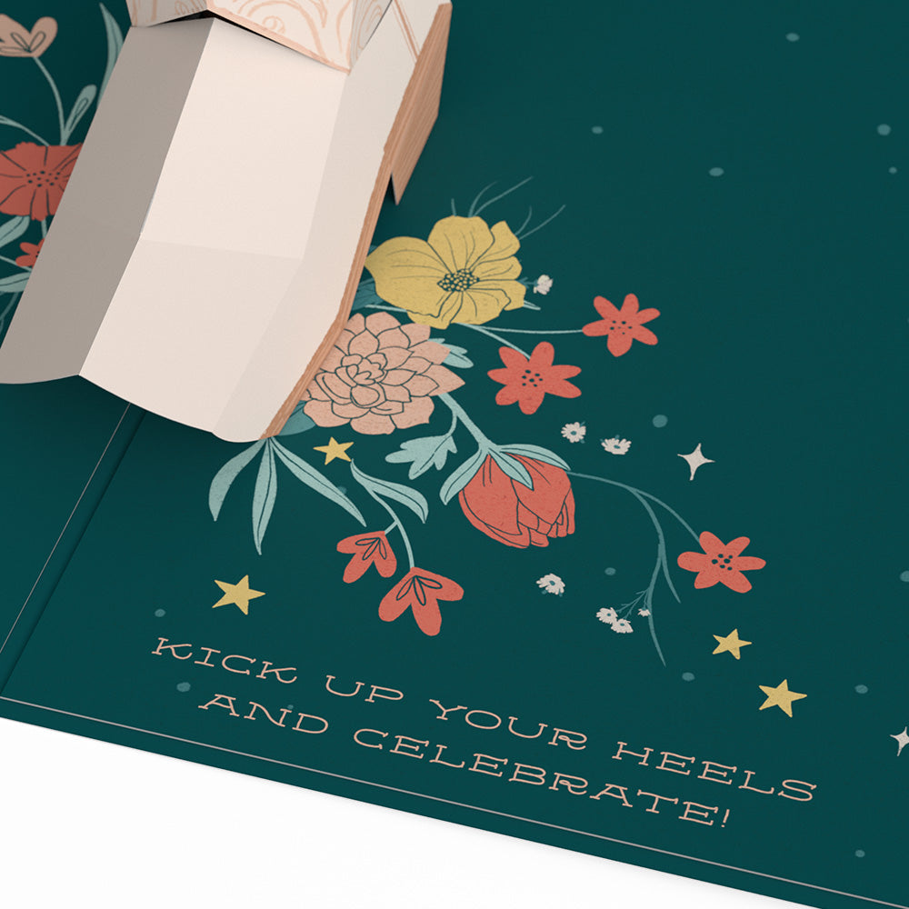 Happy Birthday Cowgirl Pop-Up Card、mySite、solidvoid