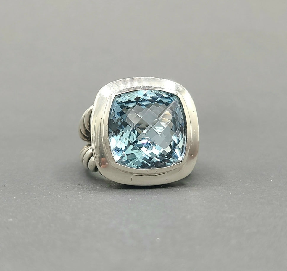 David Yurman Albion 14mm Sky Blue Topaz Ring、mySite、hinf8tx79