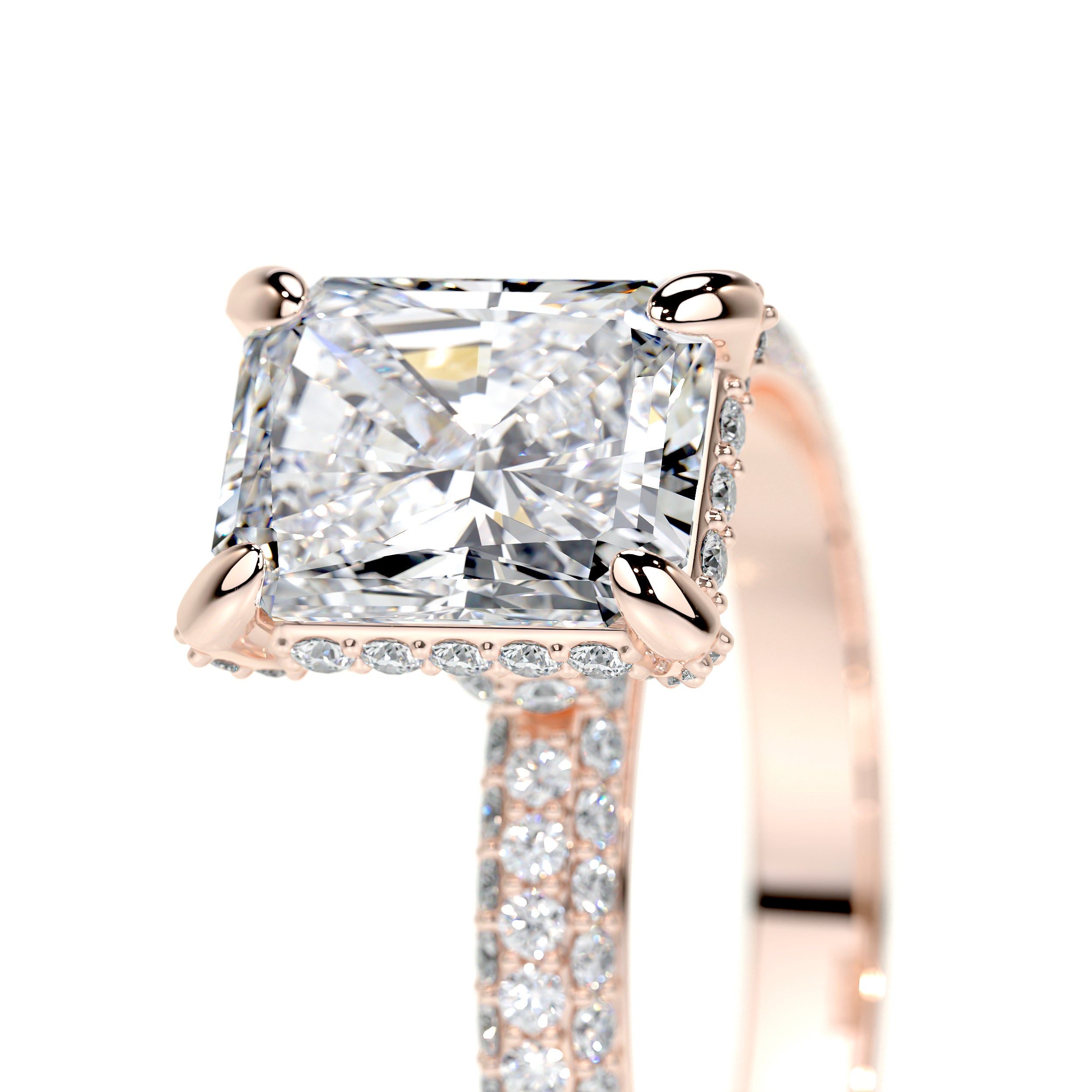 Milly Lab Grown Diamond Ring -14K Rose Gold、mySite、hinf8tx79
