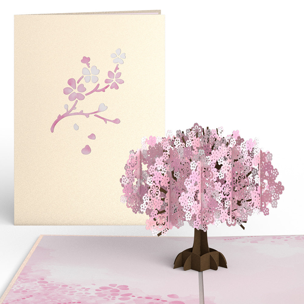 Cherry Blossom Pop-Up Card、mySite、solidvoid