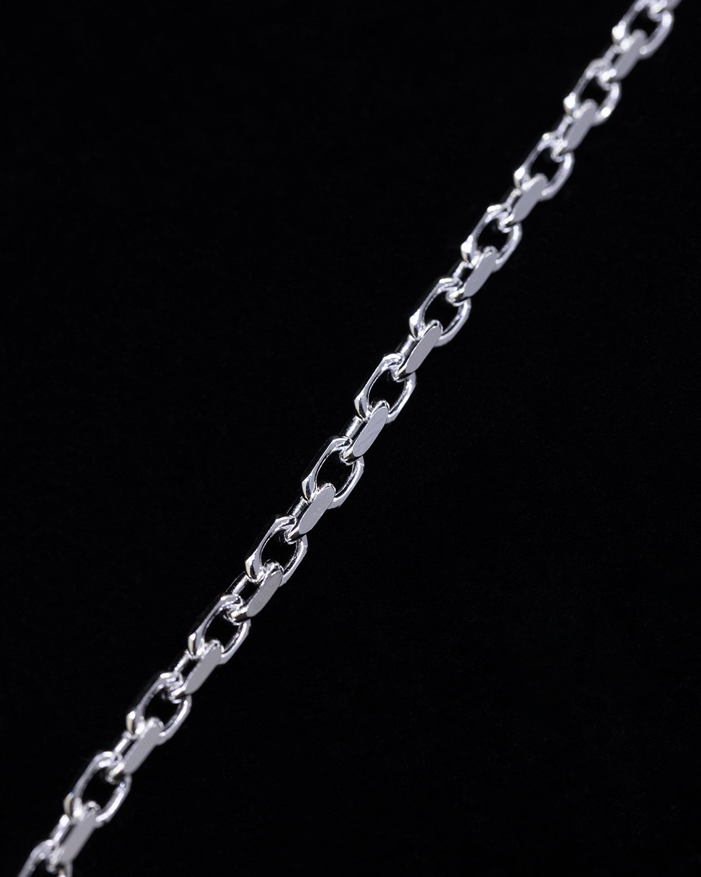 House Of Auric 3.5mm Straight Cut Cable Chain Silver、mySite、zt4zffjzw