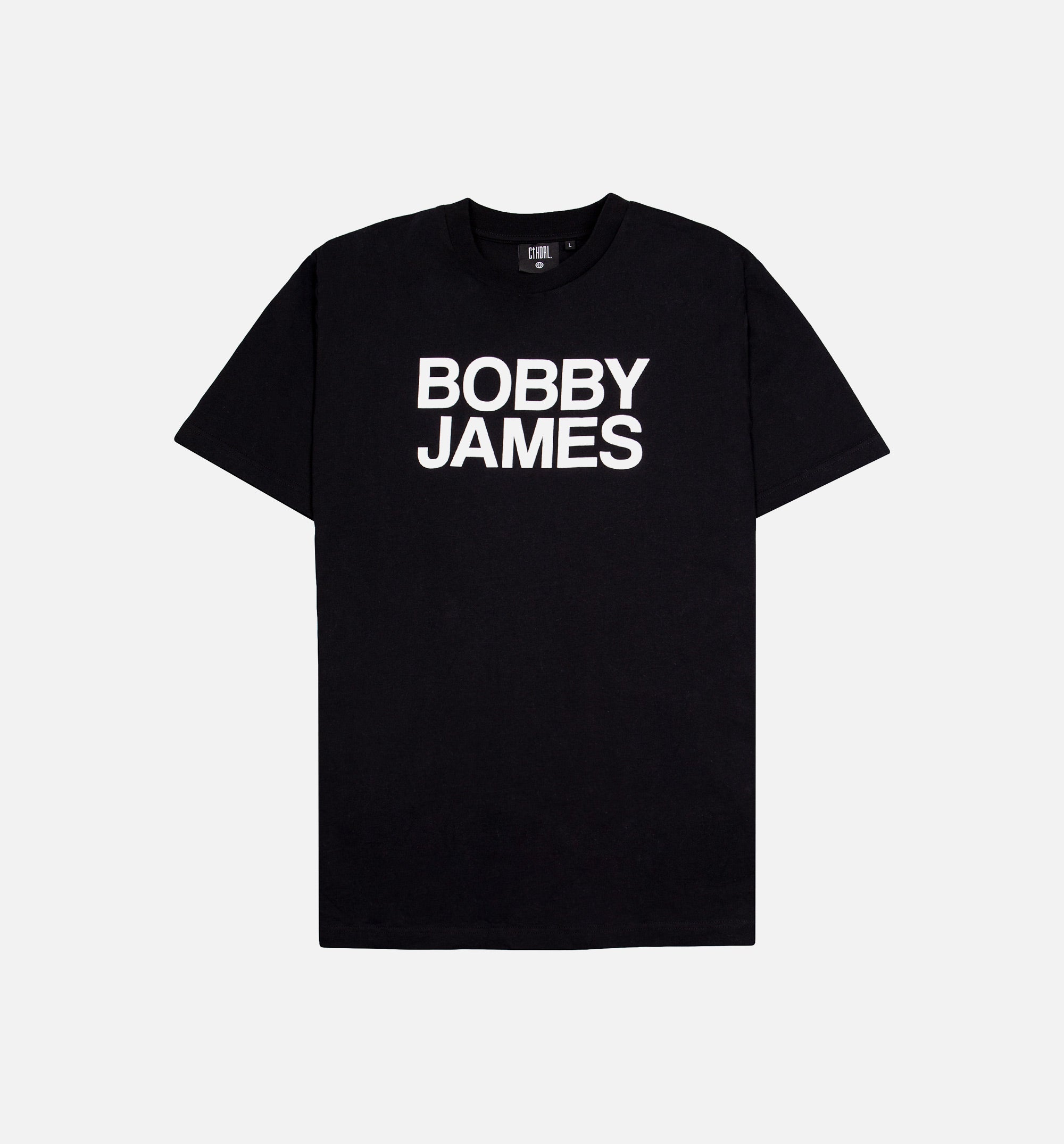 Bobby James Short Sleeve T-Shirt - Black、mySite、dreamappss