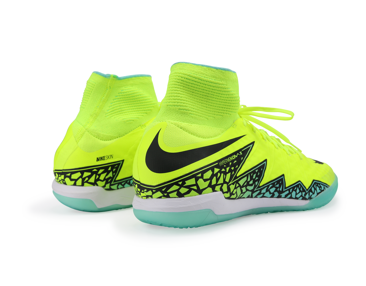 Nike Men's HypervenomX Proximo Indoor Soccer Shoes Volt/Black/Black、mySite、bottomscart