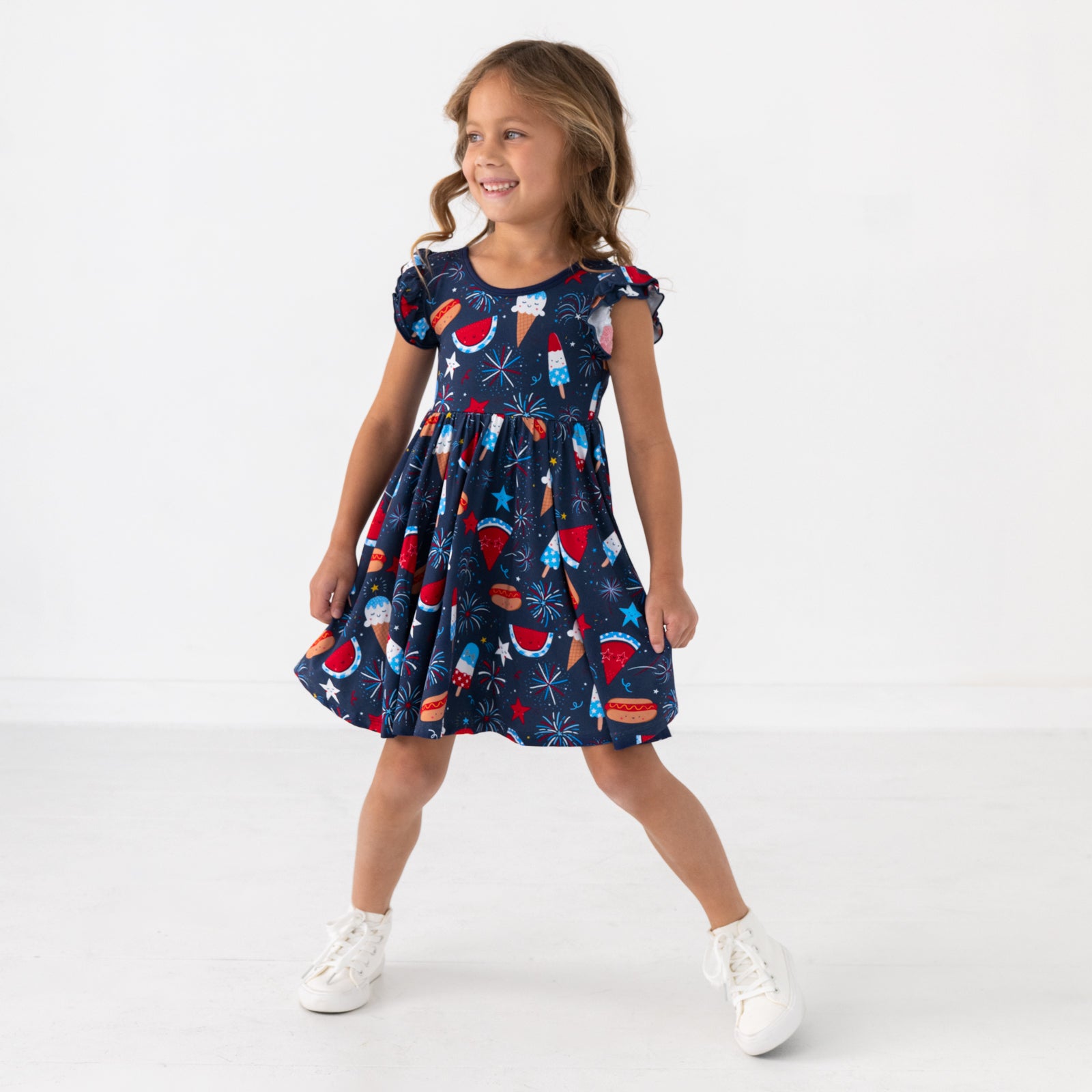 Snacks & Sparkles Flutter Twirl Dress、mySite、g9winljtr