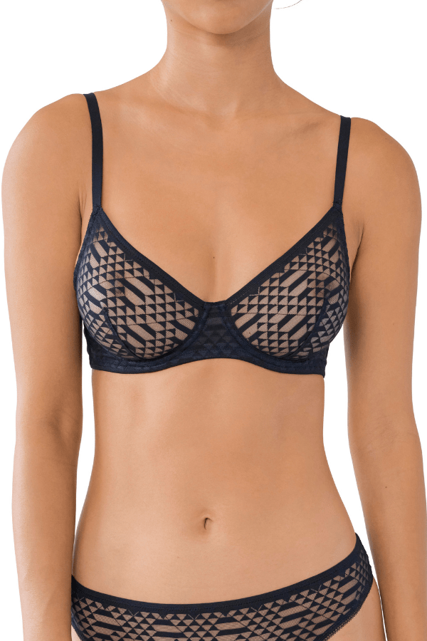 Garconne Underwire Bra - Black、mySite、bengalsvssteelers