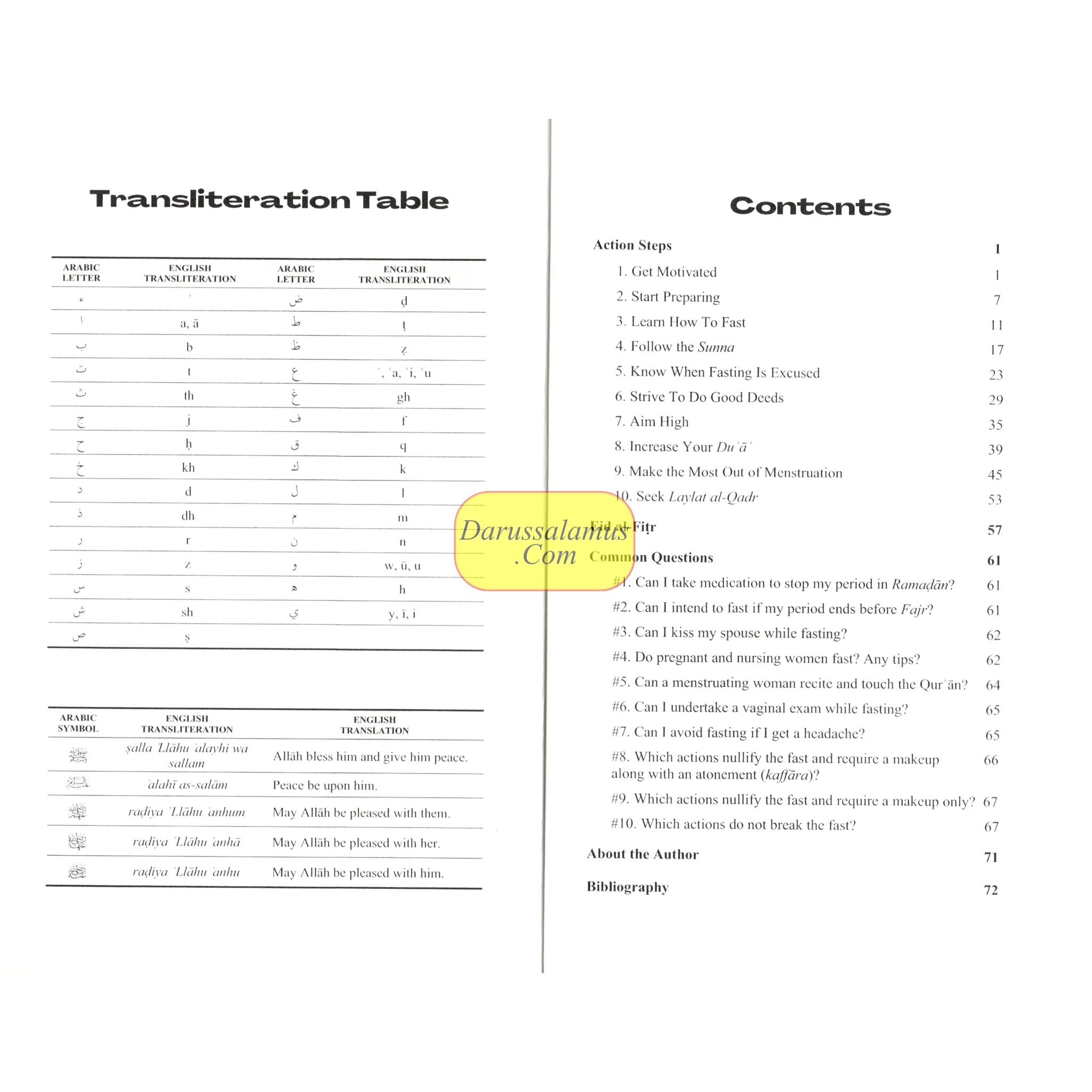 Ramadan Ready: Action Steps for Muslim Women、mySite、topwebapps