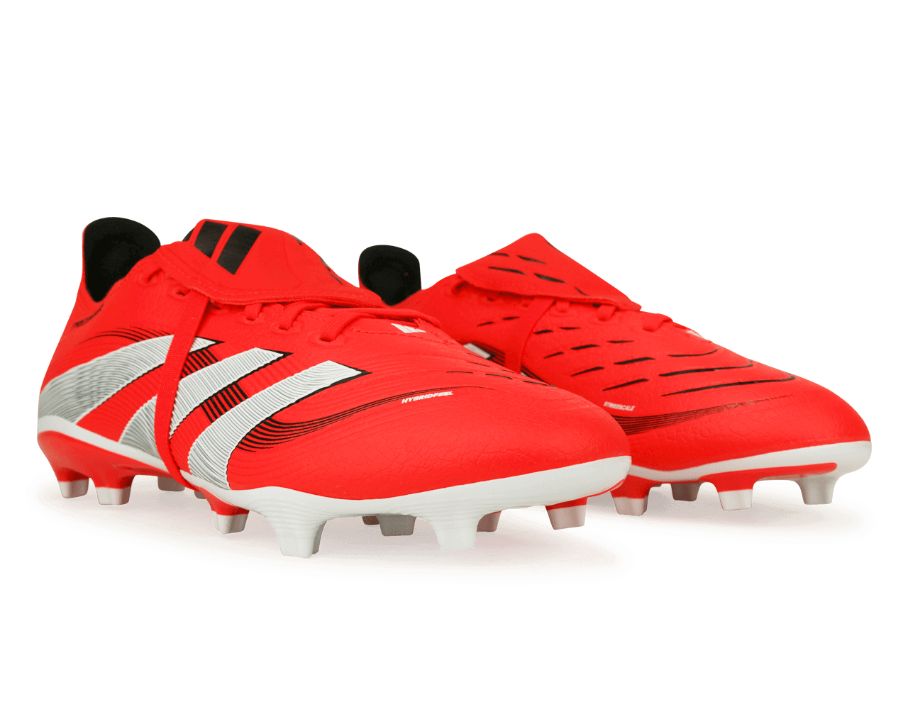 adidas Men's Predator League Foldover Tongue FG/MG Red/White/Black、mySite、noshort