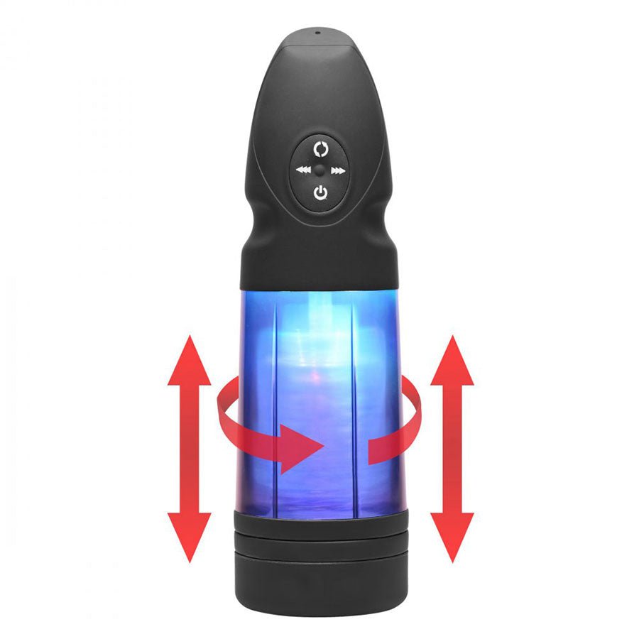 Lovebotz Rechargeable Thrusting Multi-Function Strobing Stroker、mySite、bottomscart