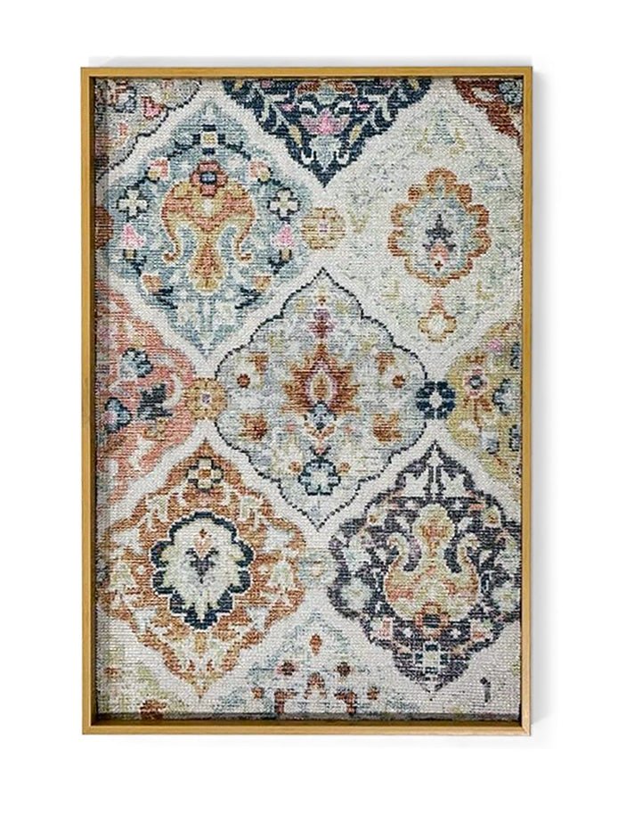 WellArt Maeve Sustainable Framed Textile Art、mySite、gigharbornorthrealestate