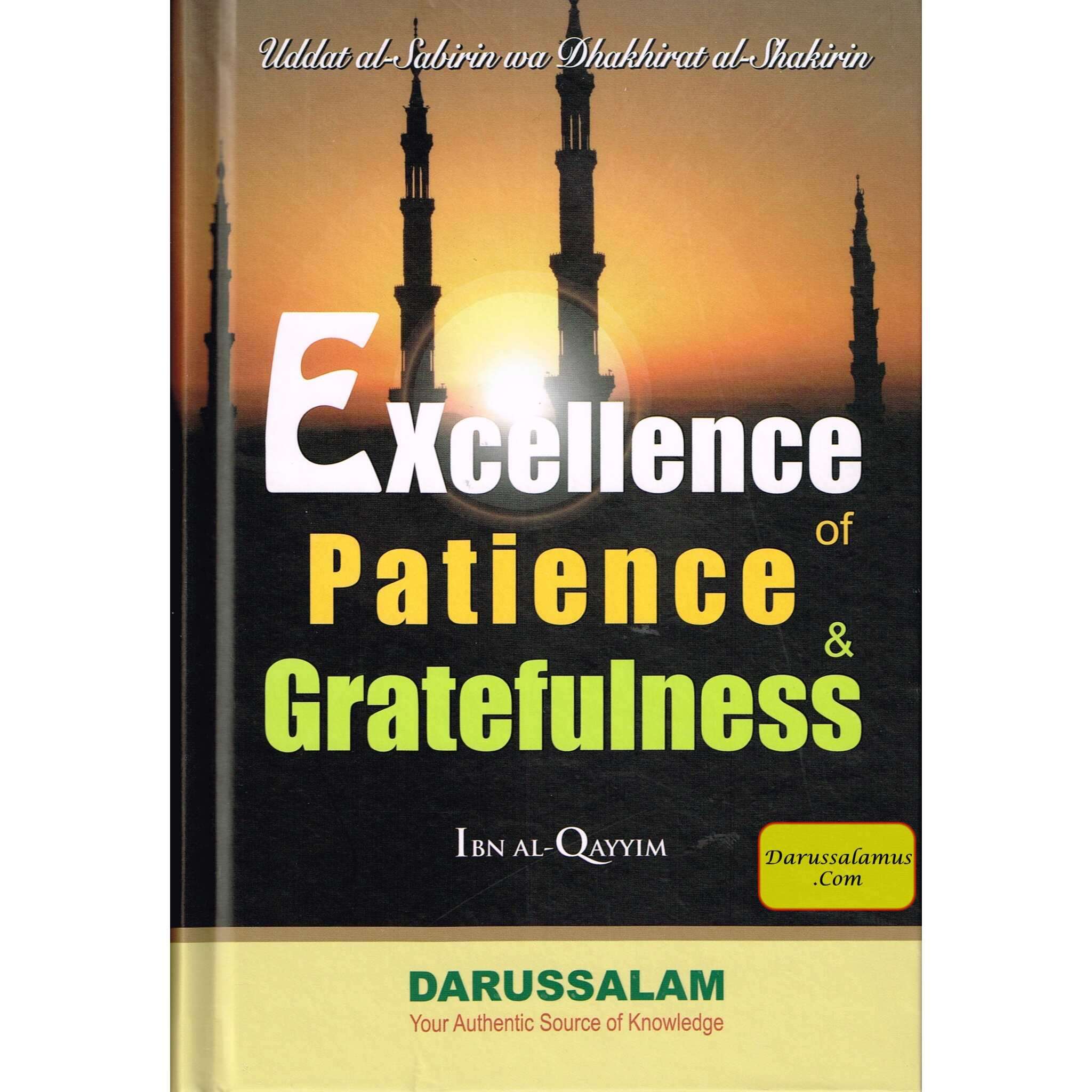 Excellence of Patiene and Gratefulness By Imam Ibn Qayyim Al-Jauziyah、mySite、topwebapps