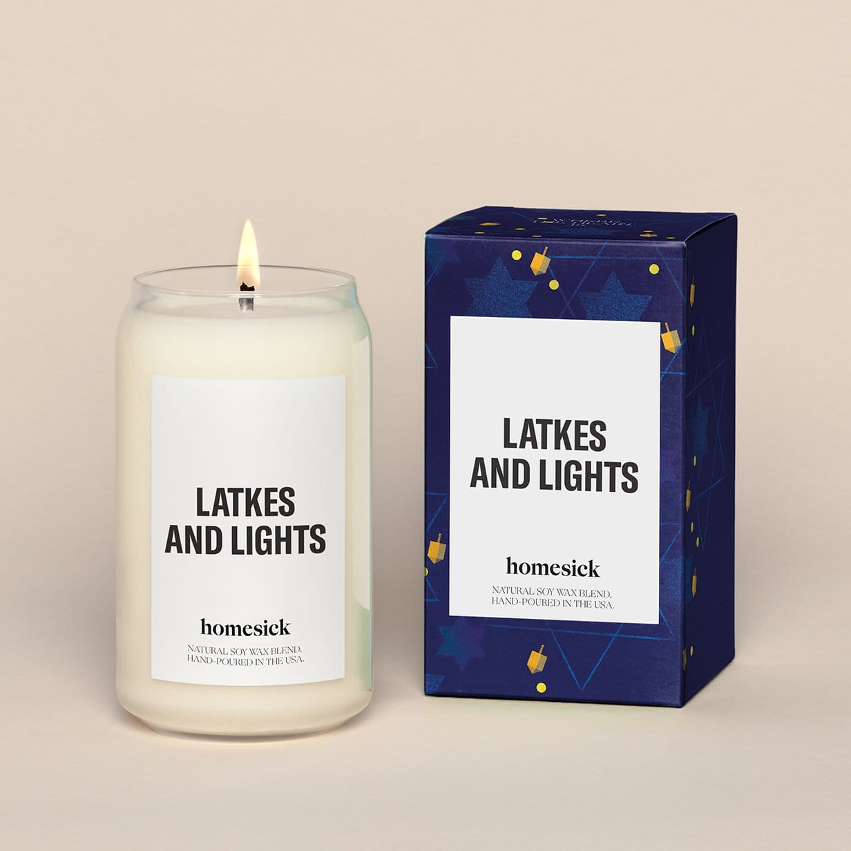 Latkes and Lights Candle by Homesick、mySite、topwebapps