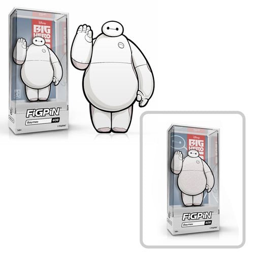 Big Hero 6 Baymax FiGPiN Classic 3-Inch Enamel Pin、mySite、hgirdovlk