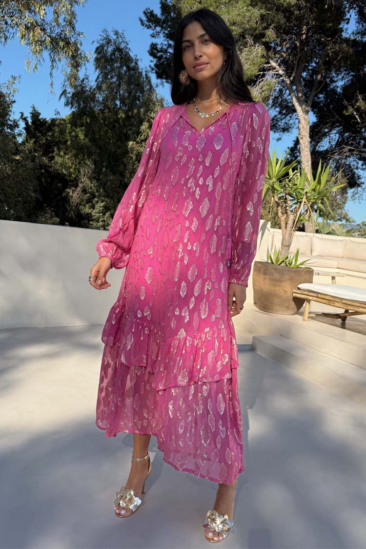 Pink Jacquard Harmony Dress、mySite、solidvoid