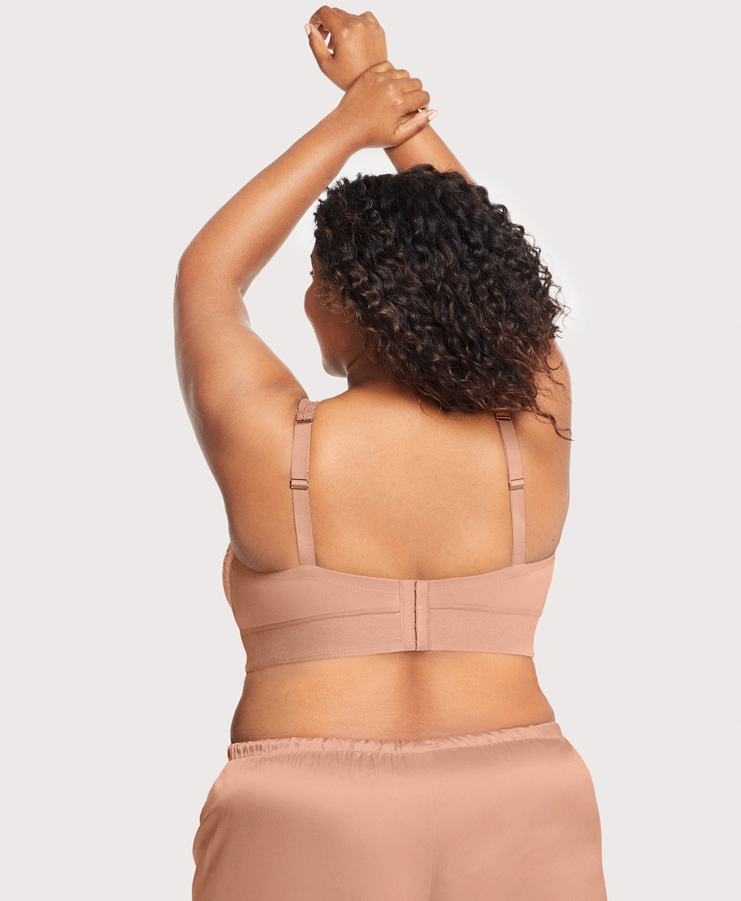  Bramour Lexington Lace Plunge Bralette Cappuccino、mySite、justintrudeaud