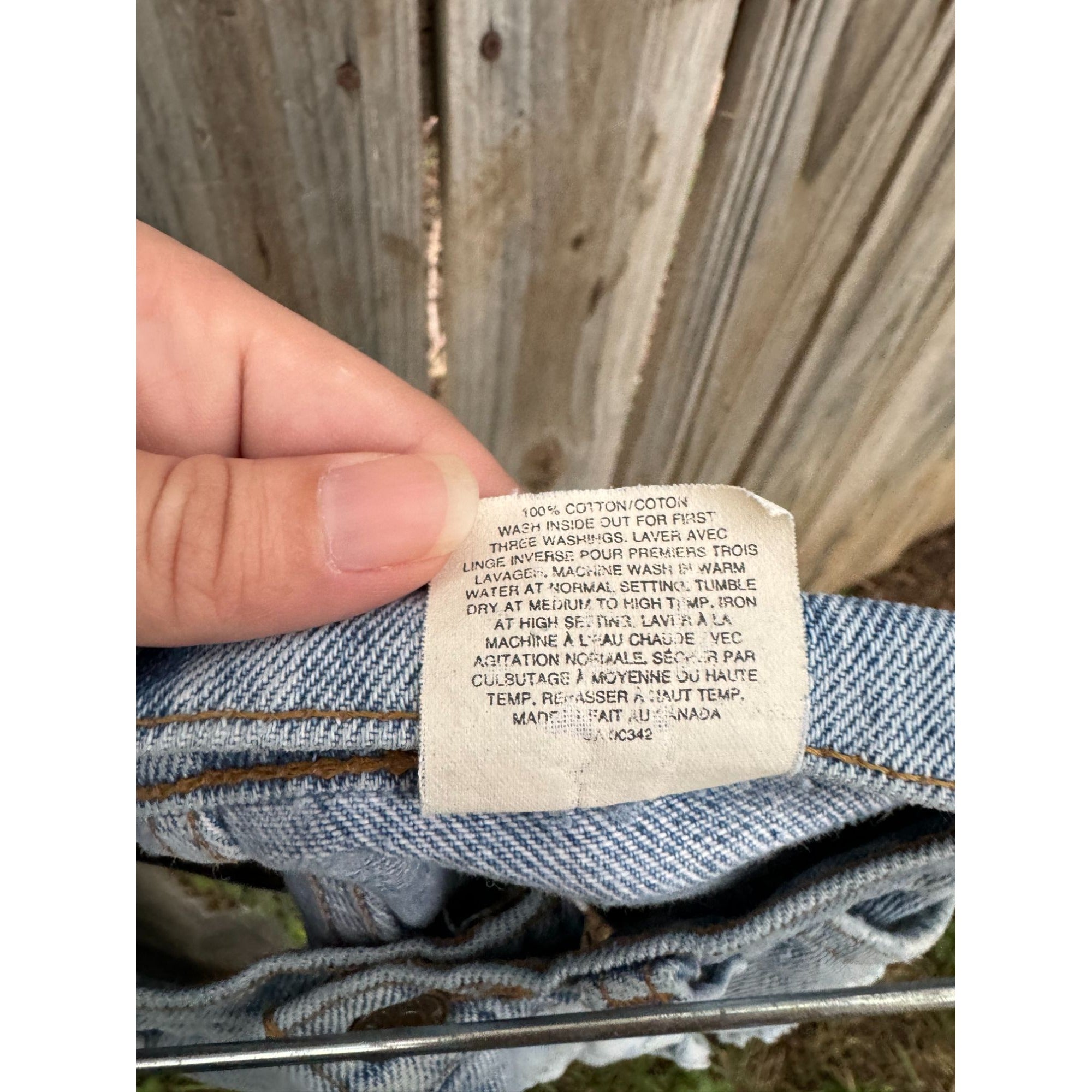 90's Levi's 665 Orange Tab Cut Off Raw Hem Denim Jean Shorts 32、mySite、garagedoors4me