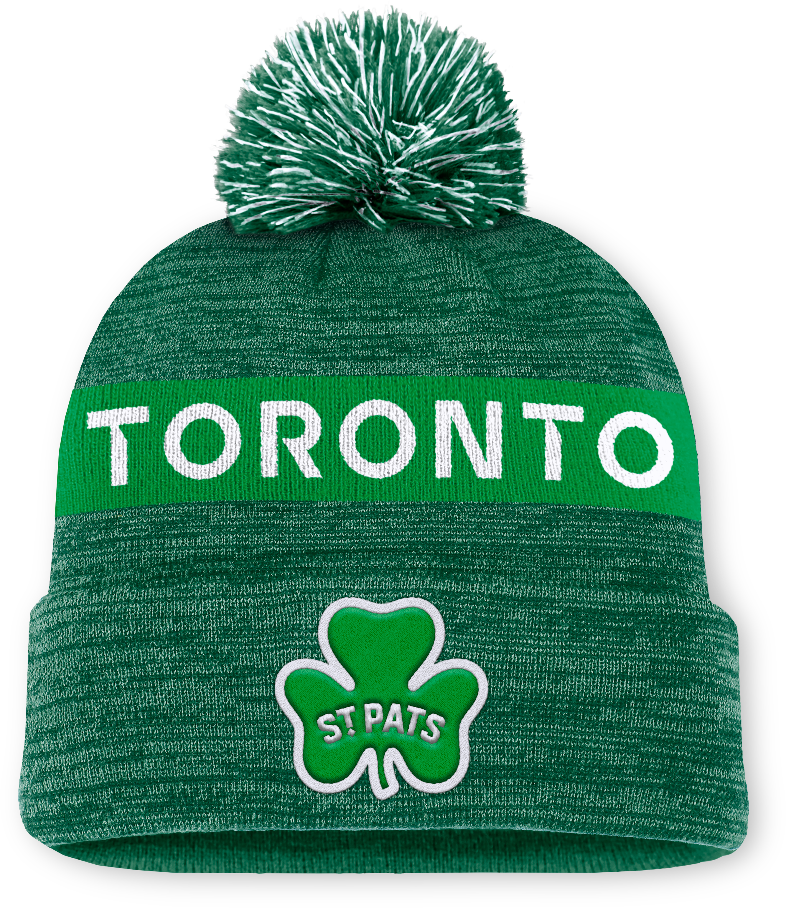 2025 St Pats Cuffed Pom Toque、mySite、neckold