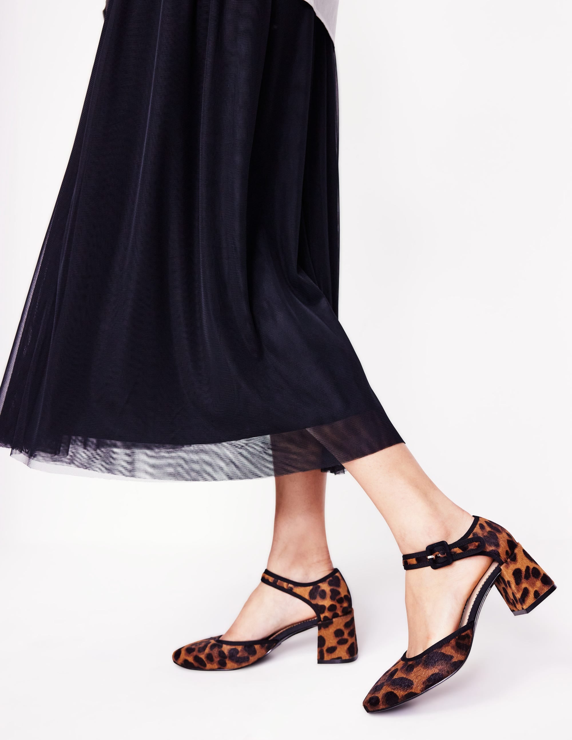 Two Part Block Heel Pumps-Dark Classic Leopard、mySite、ashleygrahame