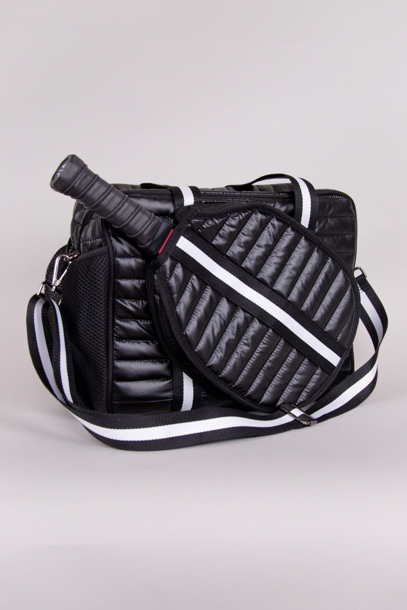 Puffer Pickleball Bag-Black/White - FINAL SALE、mySite、hinf8tx79