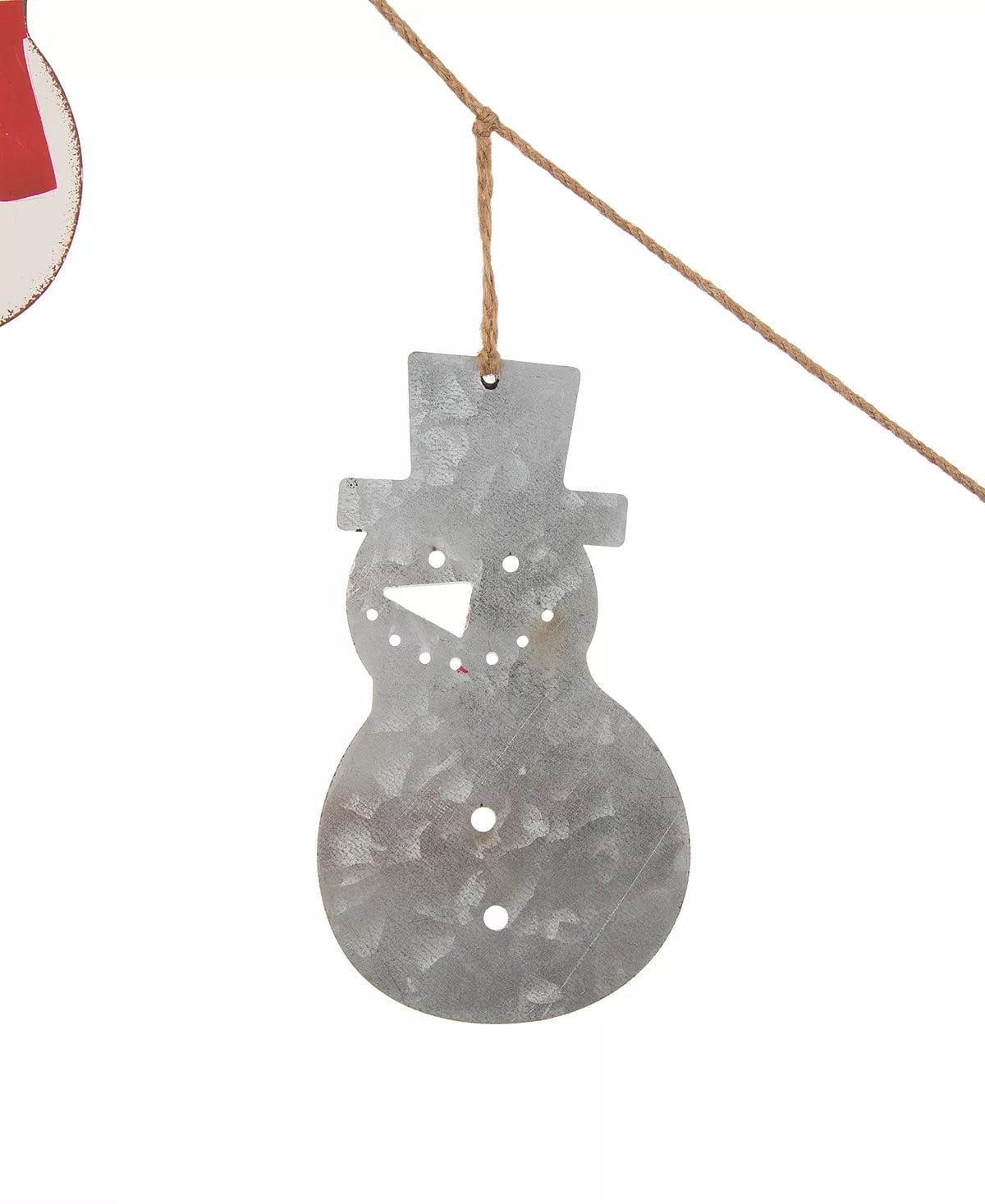 Christmas Metal Snowman Garland Imported Decoration for the Holiday Season、mySite、g9winljtr