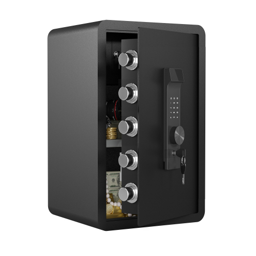 High Security Large-sized Safe Box with Fireproof and Waterproof Bag, 3.0 Cub Feet Safe with Electronic Password Lock,Safe with Private Inner Cabinet for Home,Office and Hotel、、casual