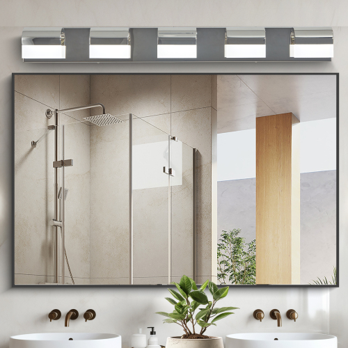 Modern Bathroom Vanity Lighting 6-Light LED Vanity Lights Over Mirror Bath Wall Lighting、、eastwooduniform